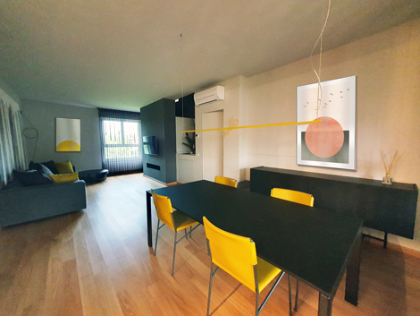 Colore Nero  elemento grafico del progetto realizzato a Milano - foto